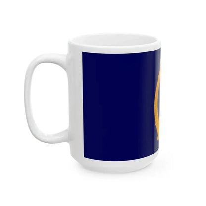 Flag of the President of Ireland (Ireland) White Coffee Mug - Go Mug Yourself