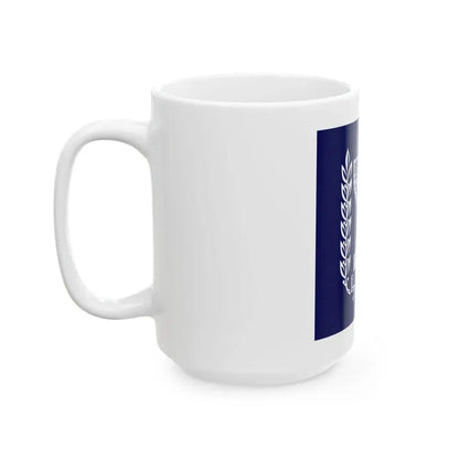 Flag of the President of Israel (Israel) White Coffee Mug - Go Mug Yourself