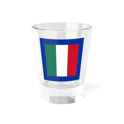 Flag of the President of Italy 1990-1992 (Italy) Shot Glass 1.5oz 1.5oz - Go Mug Yourself