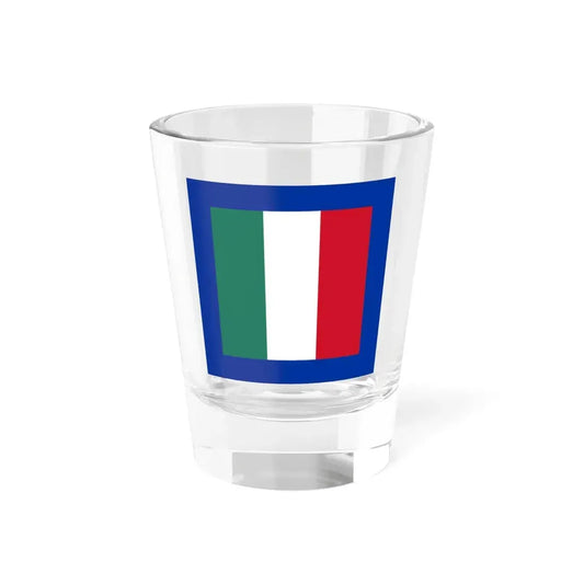 Flag of the President of Italy 1990-1992 (Italy) Shot Glass 1.5oz 1.5oz - Go Mug Yourself