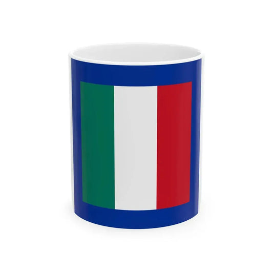 Flag of the President of Italy 1990-1992 (Italy) White Coffee Mug 11oz - Go Mug Yourself