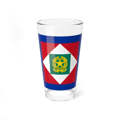 Flag of the President of Italy 2000-2003 (Italy) Pint Glass 16oz 16oz - Go Mug Yourself