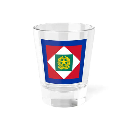Flag of the President of Italy 2000-2003 (Italy) Shot Glass 1.5oz 1.5oz - Go Mug Yourself