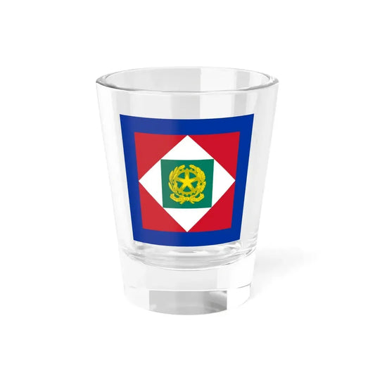 Flag of the President of Italy 2000-2003 (Italy) Shot Glass 1.5oz 1.5oz - Go Mug Yourself