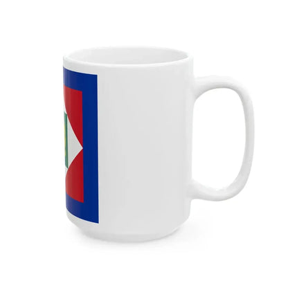 Flag of the President of Italy 2000-2003 (Italy) White Coffee Mug - Go Mug Yourself