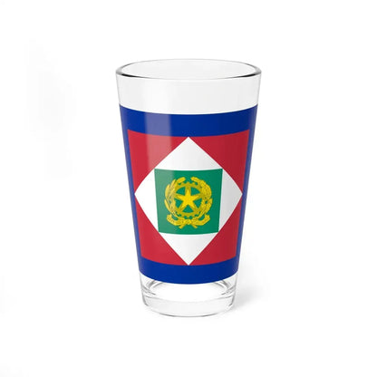Flag of the President of Italy 2003-2006 (Italy) Pint Glass 16oz 16oz - Go Mug Yourself