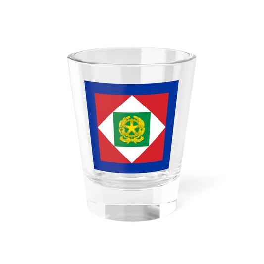 Flag of the President of Italy (Italy) Shot Glass 1.5oz 1.5oz - Go Mug Yourself