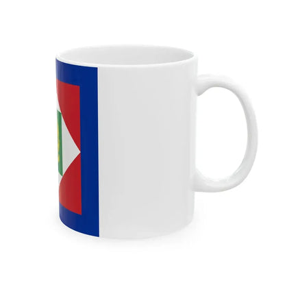 Flag of the President of Italy (Italy) White Coffee Mug - Go Mug Yourself