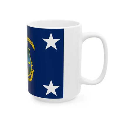 Flag of the President of Liberia (Liberia) White Coffee Mug - Go Mug Yourself