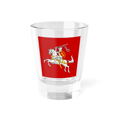 Flag of the President of Lithuania 1922-1940 (Lithuania) Shot Glass 1.5oz 1.5oz - Go Mug Yourself
