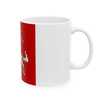 Flag of the President of Lithuania 1922-1940 (Lithuania) White Coffee Mug - Go Mug Yourself