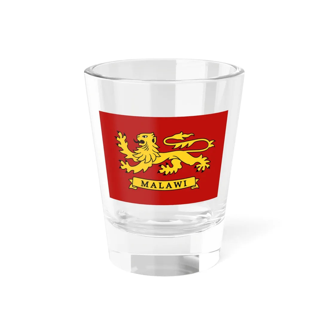 Flag of the President of Malawi (Malawi) Shot Glass 1.5oz 1.5oz - Go Mug Yourself