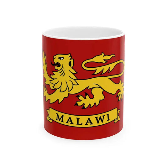 Flag of the President of Malawi (Malawi) White Coffee Mug 11oz - Go Mug Yourself