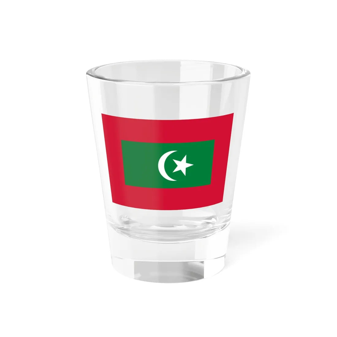 Flag of the President of Maldives (Maldives) Shot Glass 1.5oz 1.5oz - Go Mug Yourself