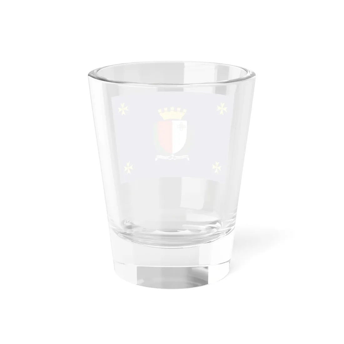 Flag of the President of Malta (Malta) Shot Glass 1.5oz - Go Mug Yourself