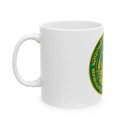 Flag of the president of Mauritania 1959-2018 (Mauritania) White Coffee Mug - Go Mug Yourself
