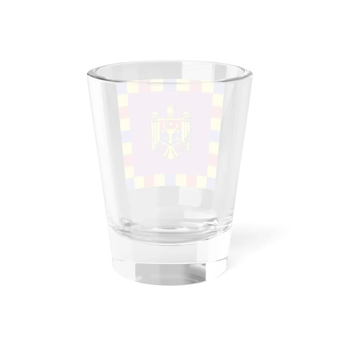 Flag of the President of Moldova (Moldova) Shot Glass 1.5oz - Go Mug Yourself