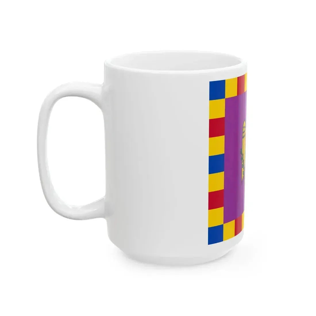 Flag of the President of Moldova (Moldova) White Coffee Mug - Go Mug Yourself