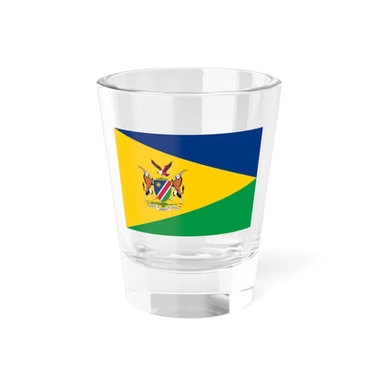 Flag of the President of Namibia (Namibia) Shot Glass 1.5oz 1.5oz - Go Mug Yourself