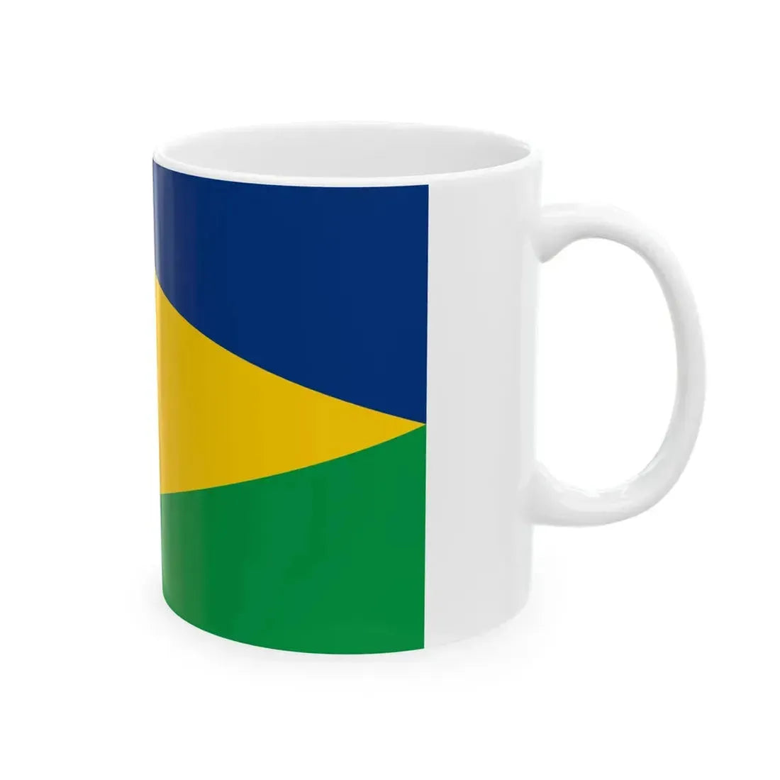 Flag of the President of Namibia (Namibia) White Coffee Mug - Go Mug Yourself