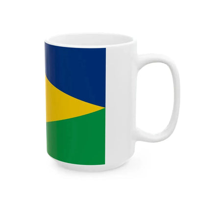 Flag of the President of Namibia (Namibia) White Coffee Mug - Go Mug Yourself