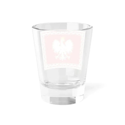 Flag of the President of Poland (Poland) Shot Glass 1.5oz - Go Mug Yourself