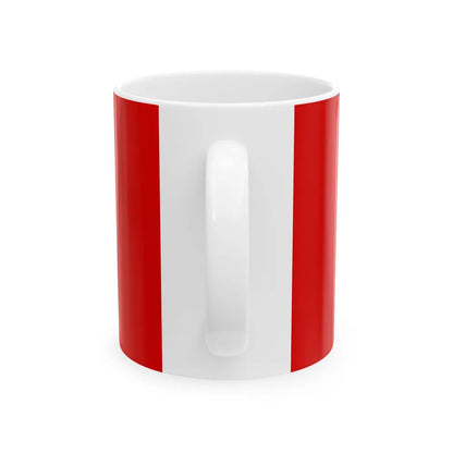 Flag of the President of Republika Srpska (Bosnia and Herzegovina) White Coffee Mug - Go Mug Yourself