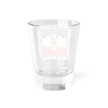 Flag of the President of Serbia and Montenegro 1992-2006 (Montenegro) Shot Glass 1.5oz - Go Mug Yourself