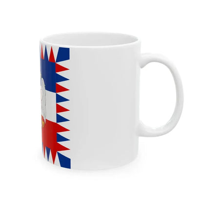 Flag of the President of Serbia and Montenegro 1992-2006 (Montenegro) White Coffee Mug - Go Mug Yourself