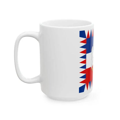 Flag of the President of Serbia and Montenegro 1992-2006 (Montenegro) White Coffee Mug - Go Mug Yourself