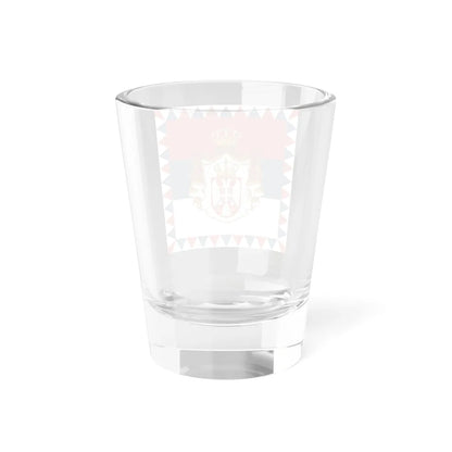 Flag of the President of Serbia (Serbia) Shot Glass 1.5oz - Go Mug Yourself