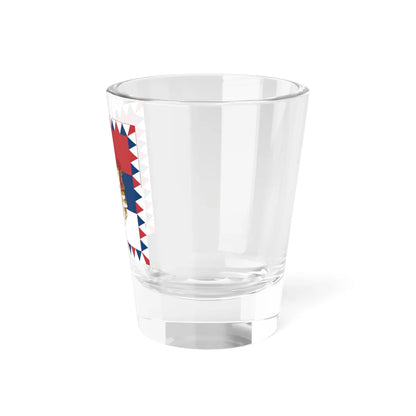 Flag of the President of Serbia (Serbia) Shot Glass 1.5oz - Go Mug Yourself