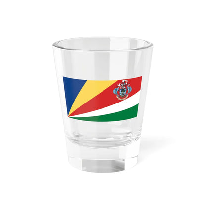 Flag of the President of Seychelles (Seychelles) Shot Glass 1.5oz 1.5oz - Go Mug Yourself