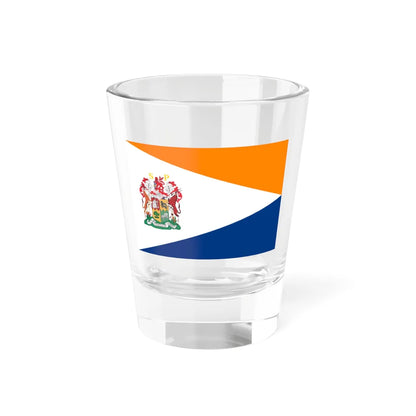 Flag of the President of South Africa 1984-1994 (South Africa) Shot Glass 1.5oz 1.5oz - Go Mug Yourself