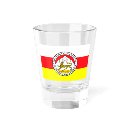 Flag of the President of South Ossetia Shot Glass 1.5oz 1.5oz - Go Mug Yourself