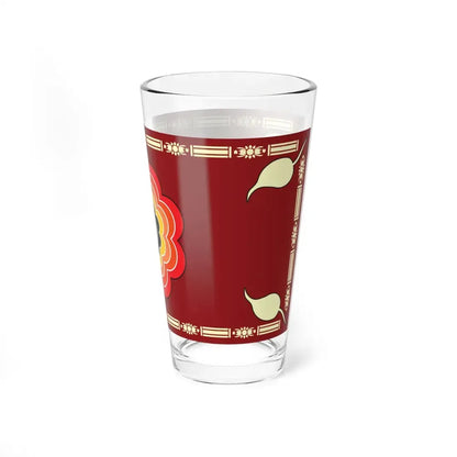 Flag of the President of Sri Lanka 2015-2019 (Sri Lanka) Pint Glass 16oz - Go Mug Yourself