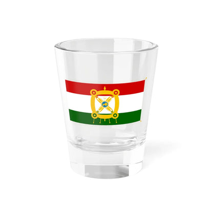 Flag of the President of Tajikistan (Tajikistan) Shot Glass 1.5oz 1.5oz - Go Mug Yourself