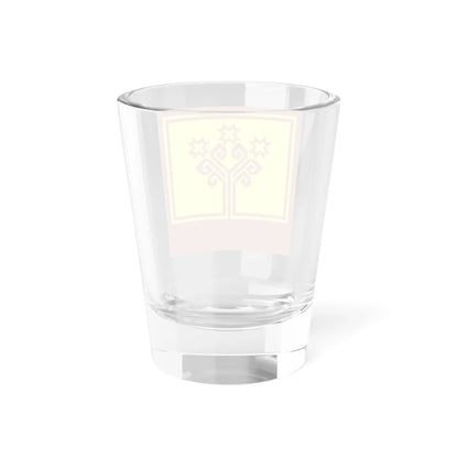 Flag of the President of the Chuvash Republic (Russia) Shot Glass 1.5oz - Go Mug Yourself