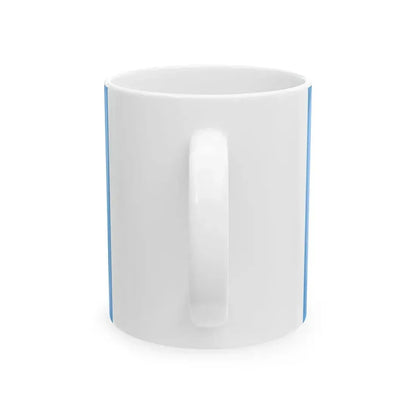 Flag of the President of the Congress of Guatemala (Guatemala) White Coffee Mug - Go Mug Yourself