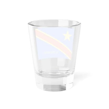 Flag of the President of the Democratic Republic of the Congo (Congo) Shot Glass 1.5oz - Go Mug Yourself