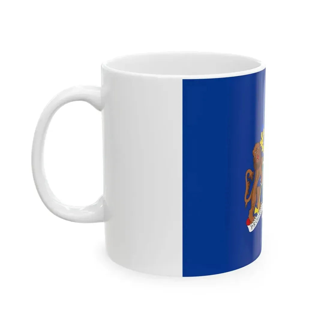 Flag of the President of The Gambia (Gambia) White Coffee Mug - Go Mug Yourself
