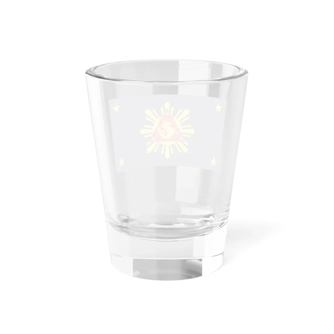 Flag of the President of the Philippines 1948-1951 (Philippines) Shot Glass 1.5oz - Go Mug Yourself