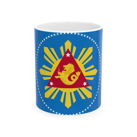 Flag of the President of the Philippines 1986-2004 (Philippines) White Coffee Mug 11oz - Go Mug Yourself
