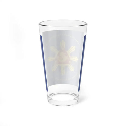 Flag of the President of the Philippines (Philippines) Pint Glass 16oz - Go Mug Yourself