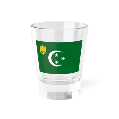 Flag of the President of the Republic of Egypt 1953-1958 (Egypt) Shot Glass 1.5oz 1.5oz - Go Mug Yourself