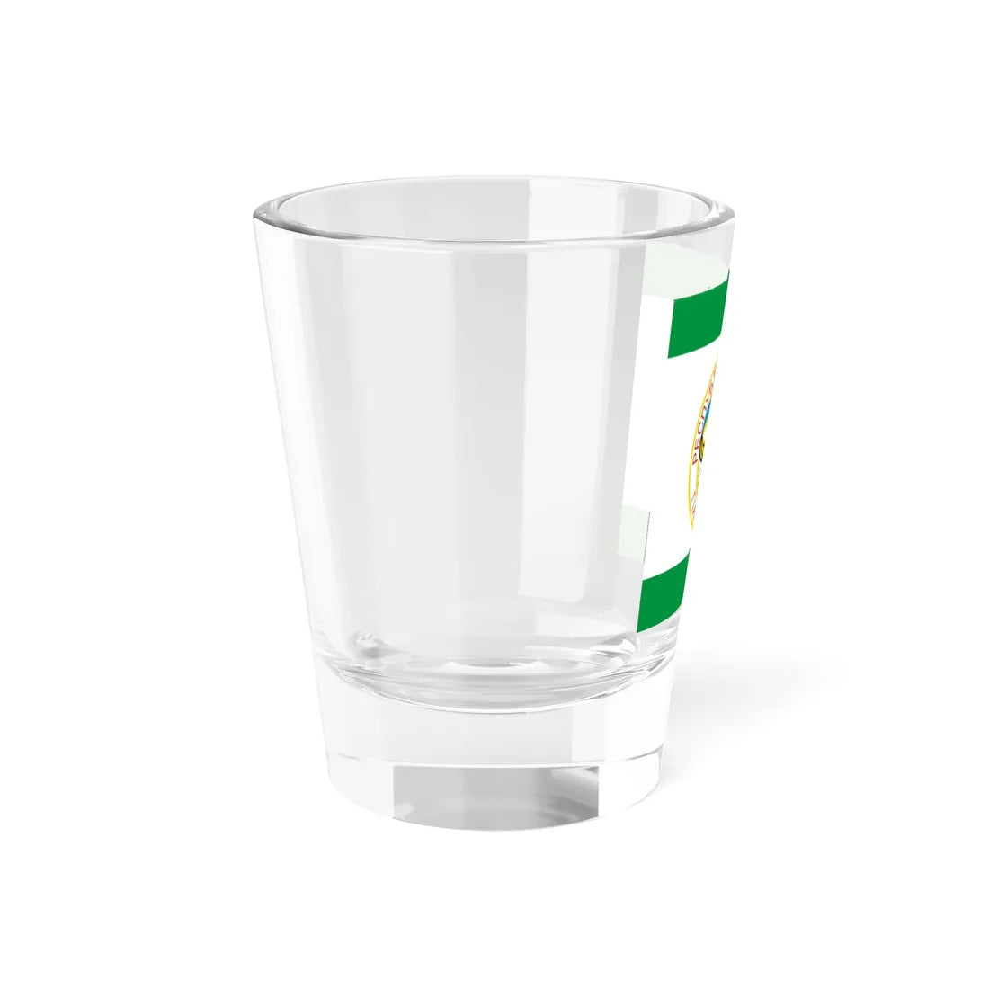 Flag of the President of the Republic of Ingushetia (Russia) Shot Glass 1.5oz - Go Mug Yourself