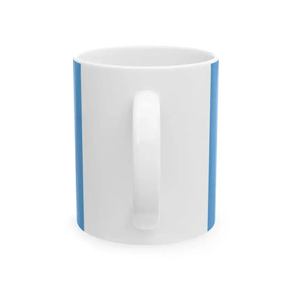 Flag of the President of the Supreme Court of Justice of Guatemala (Guatemala) White Coffee Mug - Go Mug Yourself