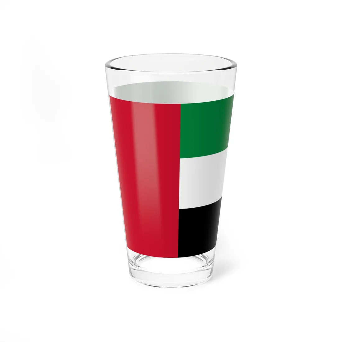 Flag of the President of the United Arab Emirates (United Arab Emirates) Pint Glass 16oz - Go Mug Yourself