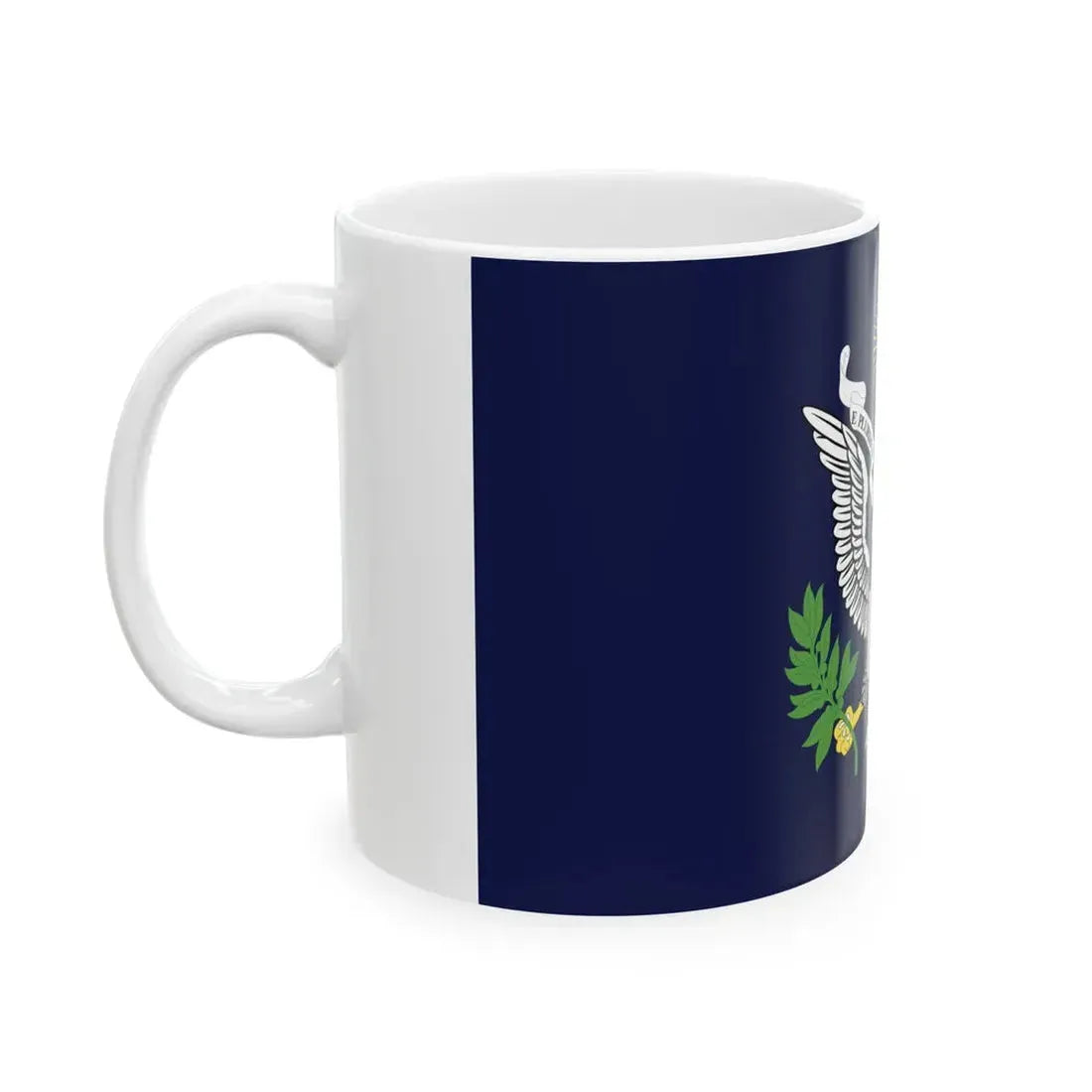 Flag of the President of the United States 1902-1916 (United States) White Coffee Mug - Go Mug Yourself