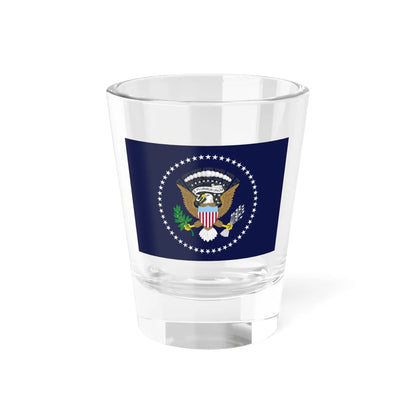 Flag of the President of the United States (United States) Shot Glass 1.5oz 1.5oz - Go Mug Yourself